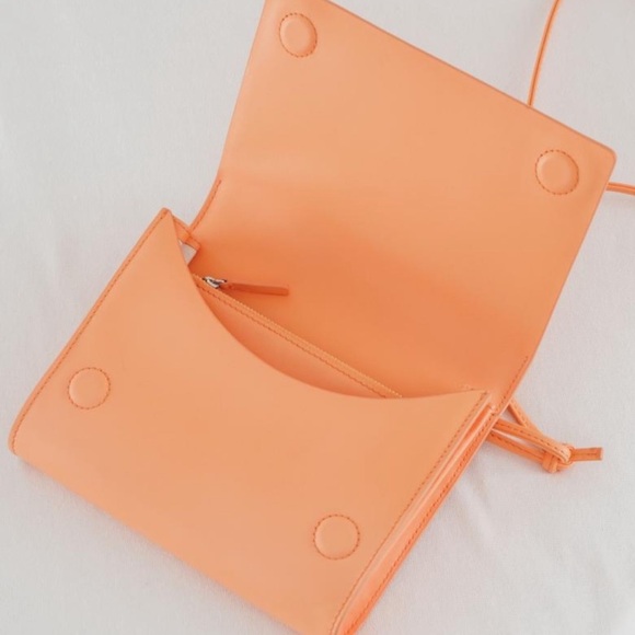 Baggu Compact Purse in Orange Sherbert - Picture 5 of 8